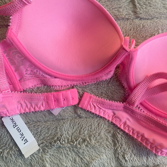 La Vie en Rose Pink Bra - Picture 4 of 6